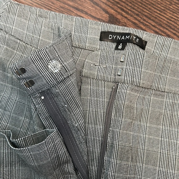 Brand New Dynamite plaid pants - Picture 2 of 3